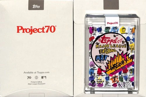 2021 TOPPS PROJECT 70 #932 1981 WAX WRAPPER - ART CARD! - GREGORY SIFF