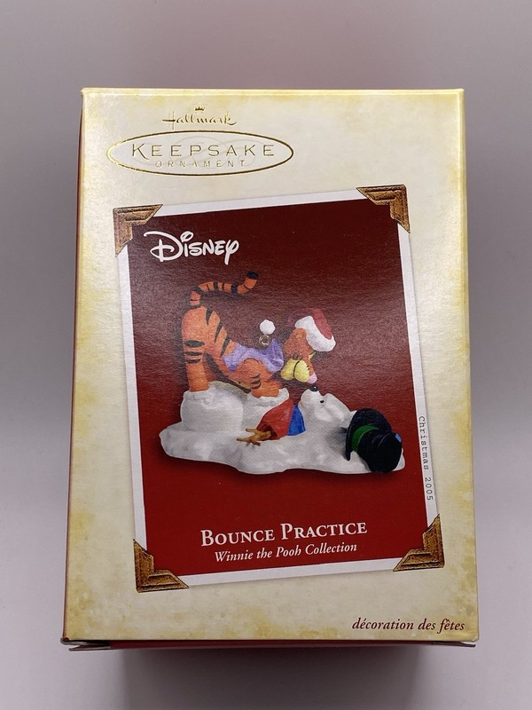 Hallmark Keepsake 2005 Bounce Practice Tigger Winnie thePooh Collection-NEW-READ