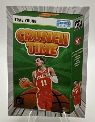 2023-24 Panini Donruss - Crunch Time Trae Young #14 Press Proof