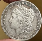 1899-S VF-XF Morgan Silver Dollar Interesting Coloring