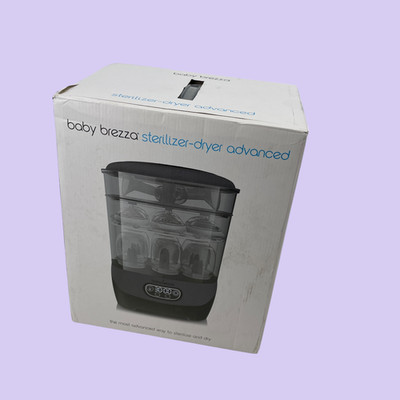 NEW Baby Brezza Sterilizer Dryer Advanced - Charcoal Gray #N8924 (TC)