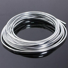 20ft Chrome Car Door Edge Molding Trim Seal Strip Scratch Protector Guard Decor