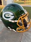 Aaron Rodgers packers Custom Flash Rep Full Size Helmet JSA COA Signed