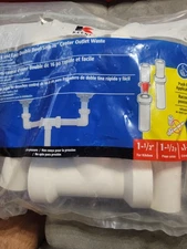 Keeney 130-16QLK Quick Lock CTR Outlet Waste Kit 1-1/2"