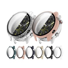 PC Watch Case Cover Shell Tempered Glass Screen Protector for Honor Watch 5pro