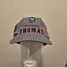 Thomas  Friends Thomas The Train Conductor Railroad Engineer Pinstripes Cap Kid