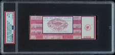 1977 Lou Brock Stelen Base 893 Mlb Record Passes Cobb Full Ticket Psa 8 82977