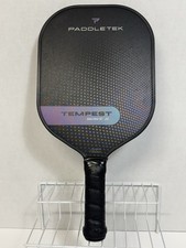 Paddletek Tempest Wave II Pickleball Paddle 7.6oz USAPA Approved Purple Blue