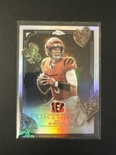 2025 Topps Chrome Football- Joe Burrow Fortune 15 Refractor #F15-5 Bengals