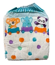 Rearz Critter Caboose Breifs Adult Diapers, Size Medium 30"-40", Pack of 1