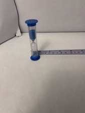 Unbranded Blue Sand time keeper for games 
