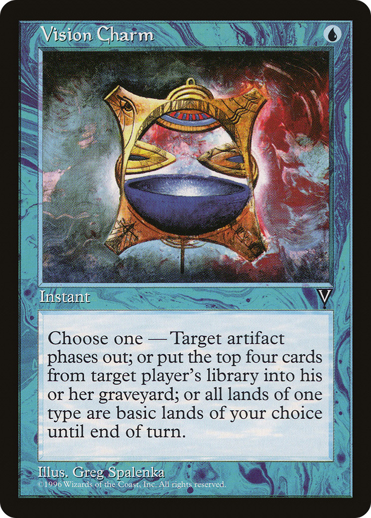 Vision Charm (MP) Visions VIS Magic MTG