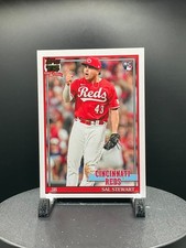 2026 Topps Series 2 Baseball 1991 Topps 91b2-13 Sal Stewart Cincinnati Reds Rc