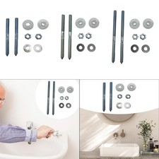 Kit de fixation pour lavabo mural, remplacement facile à installer, vis,