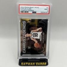 2024 Panini Prizm Draft Picks  Campus Legends Caitlin Clark #5 Silver Prizm (RC)