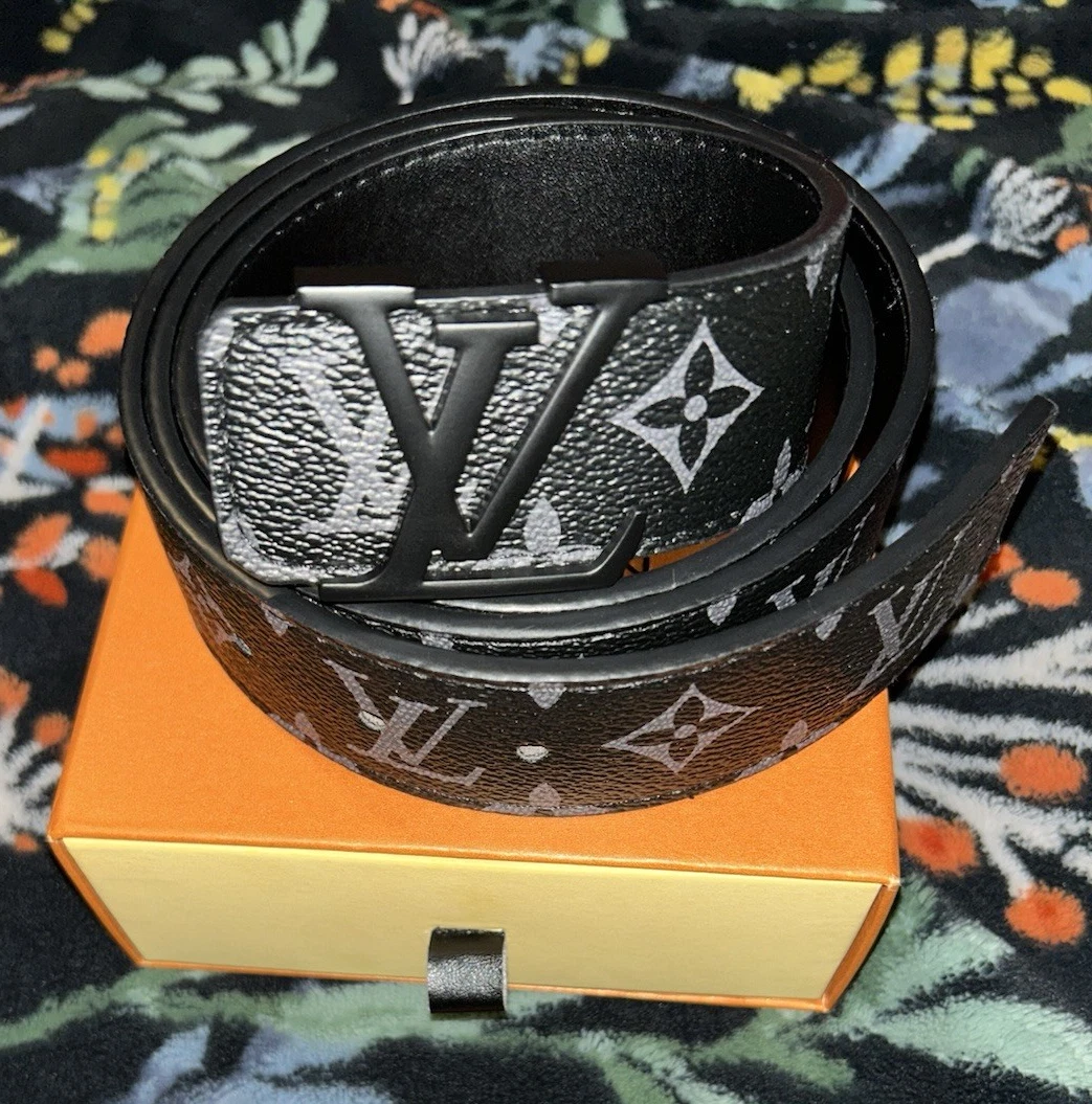 Louis Vuitton Black Belts for Men for sale | eBay