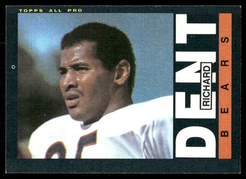 1985 Topps #24 Richard Dent Chicago Bears Football card