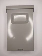 AC Disconnect Box Outdoor - 120V/240V Unbranded Padlock able