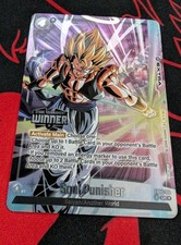 Soul Punisher FB05-116 SS Gogeta Winner Tournament Promo Prize Dragon Ball Card