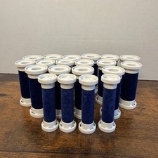 Remington Aqua Curl K40 Hot Hair Rollers 20pc Blue Velvet Replacement Curlers