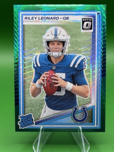Lot parallèle recrue cotée optique Donruss 2025 Riley Leonard Demetrius Knight - Photo 8/13