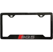 Audi SQ5 100% Real Carbon Fiber License Plate Frame