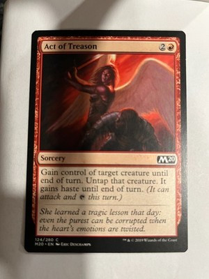 Act of Treason - 2020 Core Set M20 - Magic the Gathering MTG Nice!