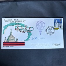 British Forces 1972 FDC No 3 Royal Engineers. Signed Major H.Reynolds RE RFC RAF