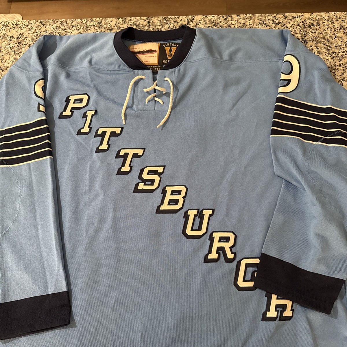 Mitchell & Ness Authentic Andy Bathgate Pittsburgh Penguins NHL