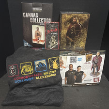 AMC The Walking Dead Supply Drop Four Communities Carol Sheva JERRY BOX - Open
