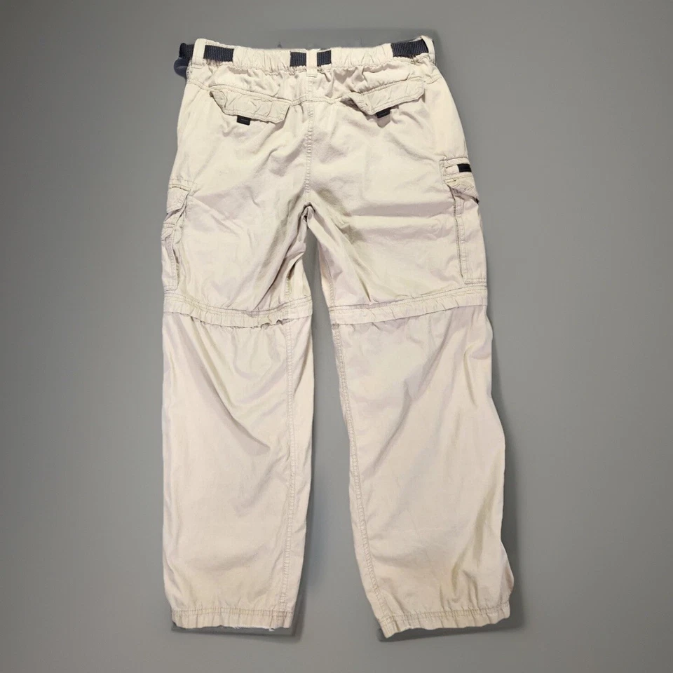 BC Clothing Convertible Cargo Pants XL x 30 Beige Zip Off Hiking Outdoor Utility - Image 2 of 4
