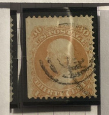 ETATS - UNIS TIMBRE ANCIEN N° 25 Année 1861