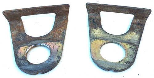 Kawasaki ZX6R Hinterradachse Spindel Seitenplatte Paar ZX-6R F 1997