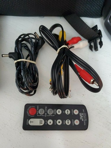 JVC VHS-C VHS Analog Camcorder Video Camera Transfer Bundle Remote VG *Works A+ - Picture 3 of 9
