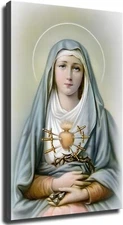 Our Lady of Sorrows Decorative Painting Art Poster Picture Modern Home Bedroom