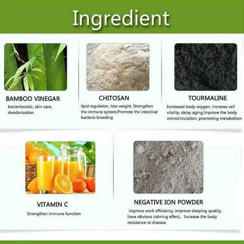 Paquete de 50 parches desintoxicantes para pies almohadillas para pies toxinas corporales pies adelgazantes limpieza a base de hierbas - Imagen 13 de 22