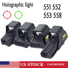 Red Green Dot Reflex Sight Scope 551 552 553 558 Holographic Optic 20mm Rail