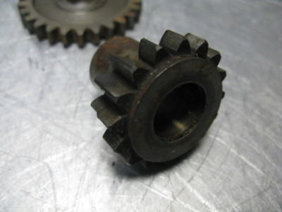 やなさん Kawasaki KX125 KX 125 1974 74 Kick Start Shaft Spring Gear