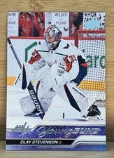 Clay Stevenson 2023-24 Upper Deck Young Guns Rookie RC #457 Capitals