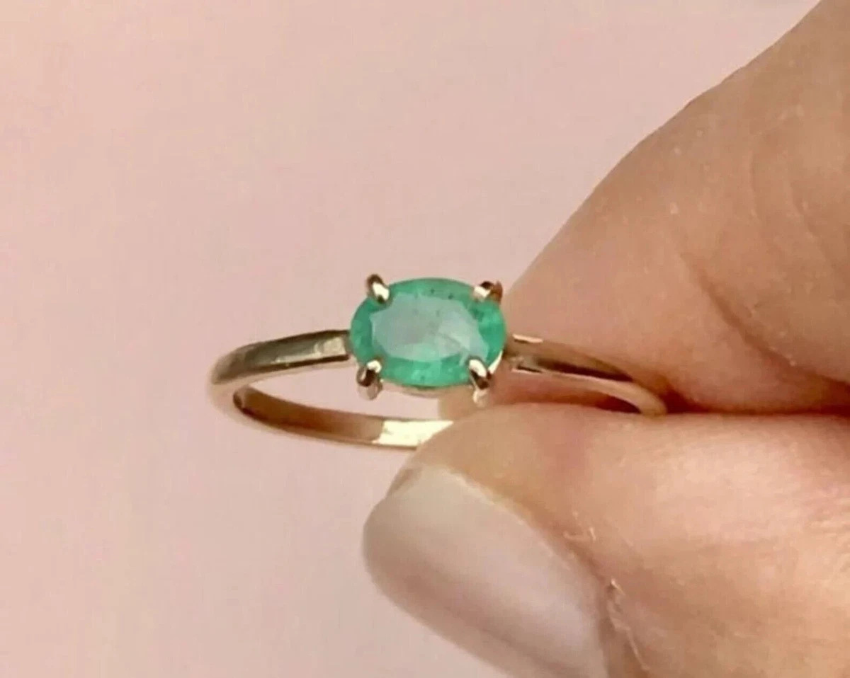 Ebay emerald ring deals