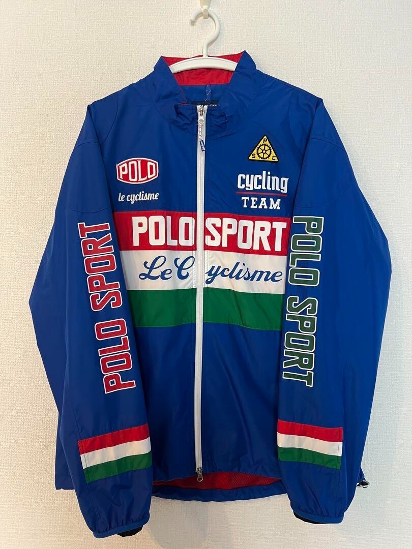 POLO SPORT Cycling Jacket Blue Ralph Lauren Sports / Size