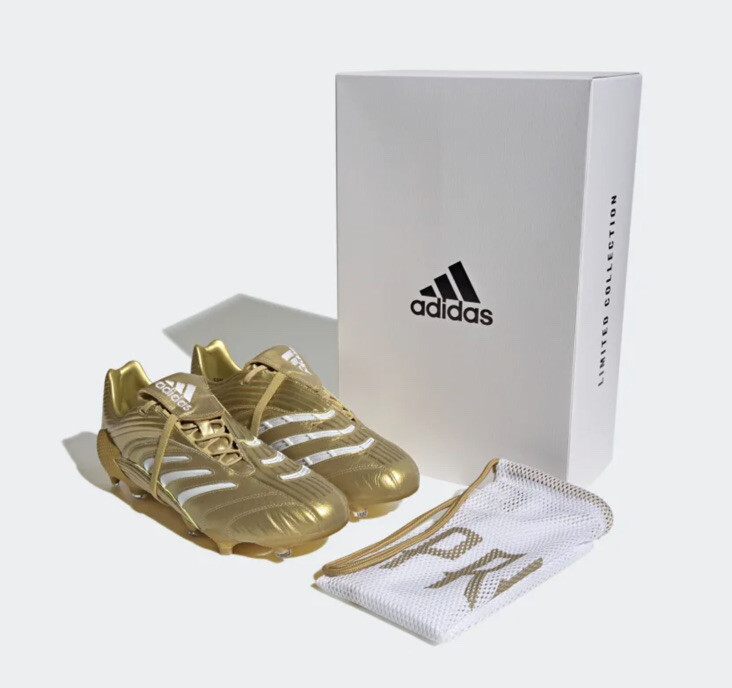 Adidas Predator Absolute Gold Firm Ground Boots HP9137 UK 7 US 7.5