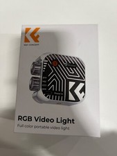 K F Concept Magnetic RGB Video Light 360  Full Color LED Portable Camera Light