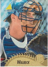 Matt Walbeck 1995 Pinnacle Museum Collection