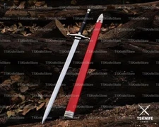 Handmade Dragon Ball Z Trunks' Anime Sword Medieval - Viking Sword With Scabbard