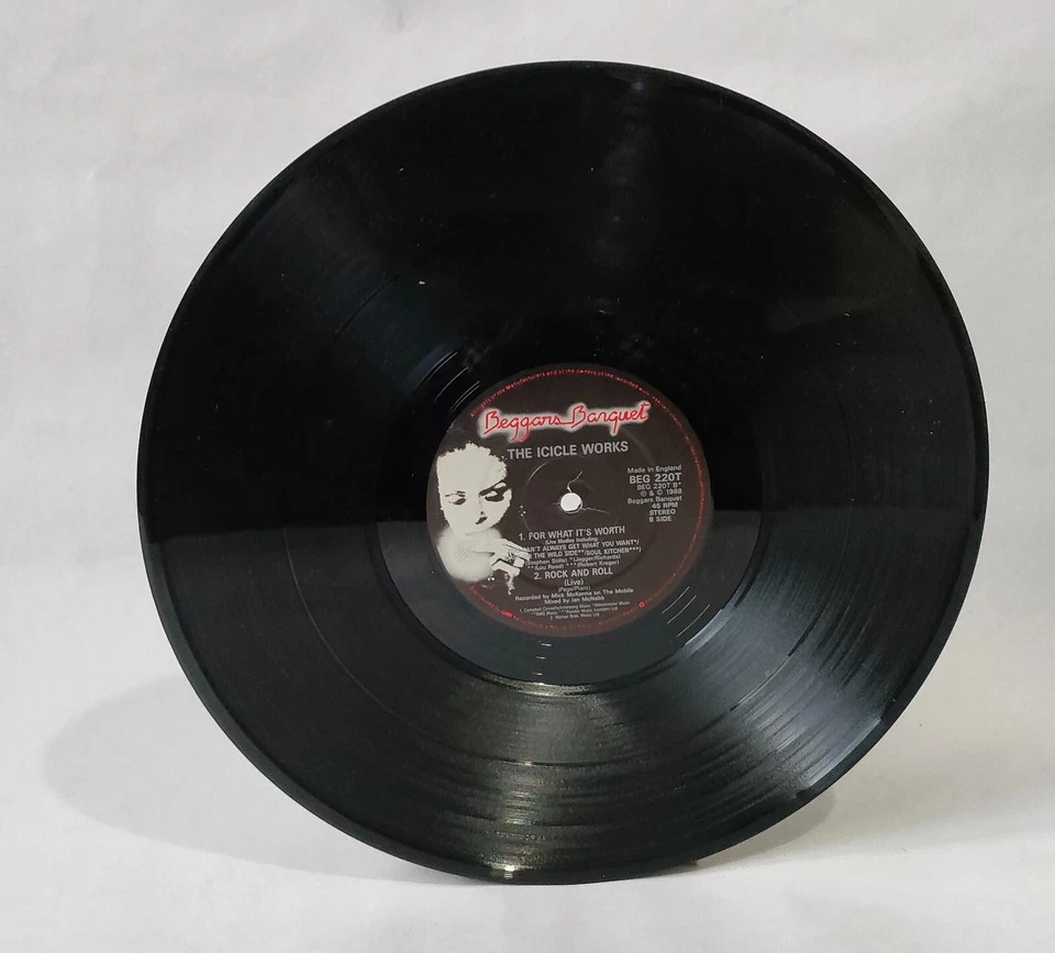 The Icicle Works - Hier Kommt Ärger - Musik Vinyl Schallplatte - Bild 4 von 4