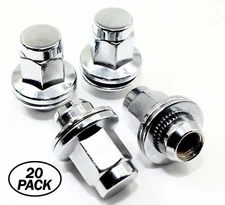  Set Of 20 Chrome OE Factory Style Lug Nuts 14x1.5 for Toyota Tundra Sequoia 1.8
