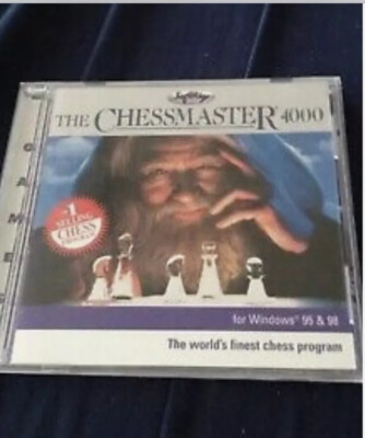 The Chessmaster 4000 CD Computer Video Game beautiful condition