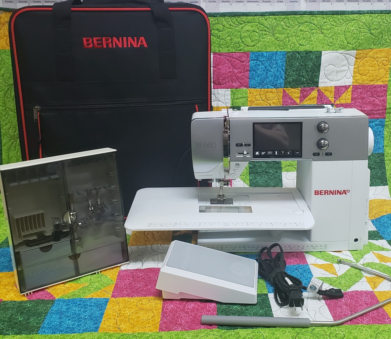 Used Bernina 560 sewing and embroidery machine eBay