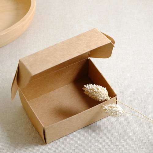 Kraftpapier Geschenkbox Faltschachtel Schmuckschachtel Box S1M02 - Bild 9 von 11